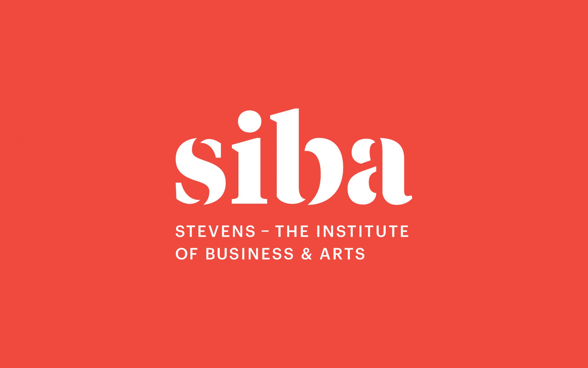 Creative logotype; Stevens Institute of Business and Art