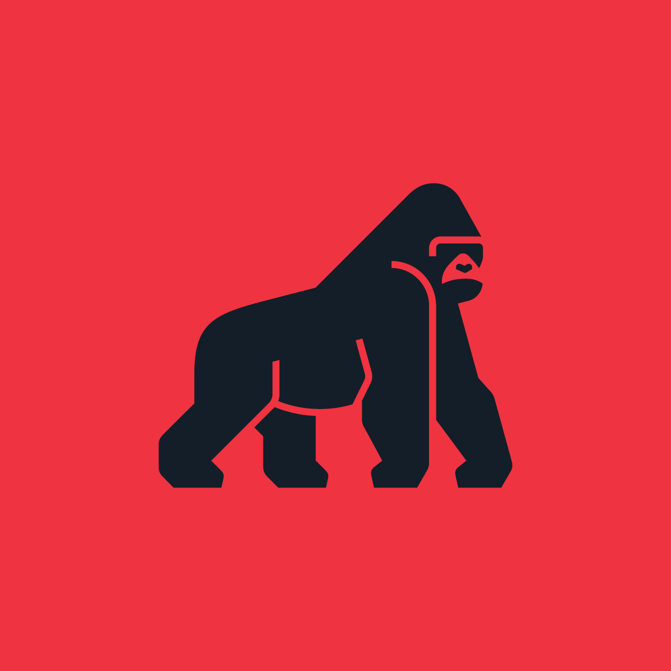 Gorilla logo; 'Mack' Silverback Concrete.